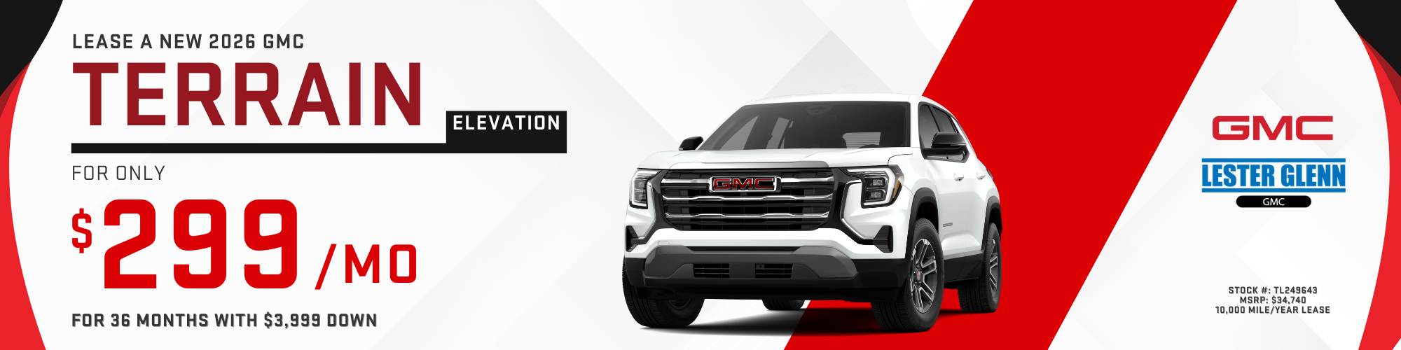 GMC Terrain Special Offers