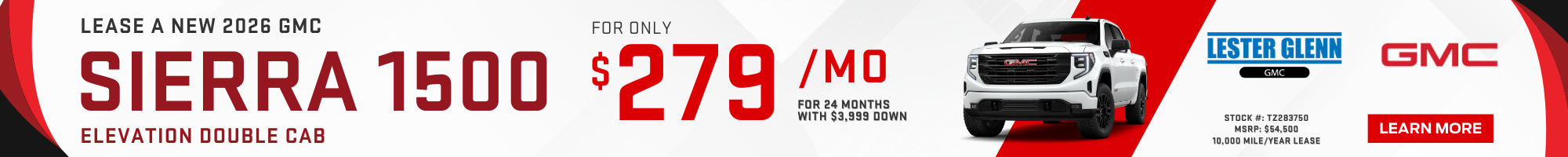 Lease a new 2025 GMC Sierra 1500